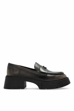 Coach BRĄZOWY Buty `Leah` typu `loafers`