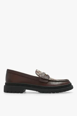 Coach BRĄZOWY Buty ‘Sig’ typu ‘loafers’