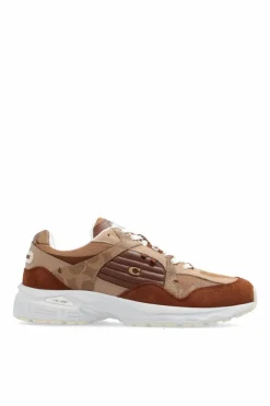 Coach BRĄZOWY Buty sportowe `C301`