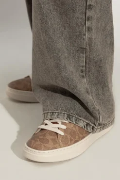 Coach BRĄZOWY Buty sportowe `High Line`