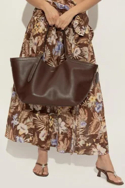 Coach BRĄZOWY Torba `Gramercy` typu `shopper`