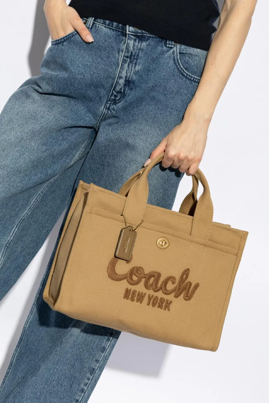 Coach BRĄZOWY Torba typu ‘shopper’