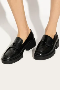 Coach CZARNY Buty ‘Leah’ typu ‘loafers’