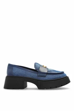 Coach GRANATOWY Buty z logo
