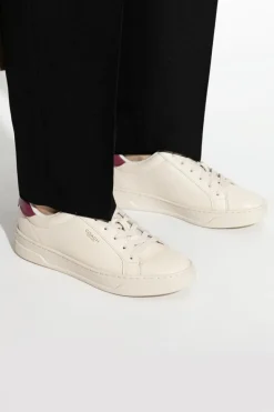 Coach kremowy Buty sportowe `High Line`