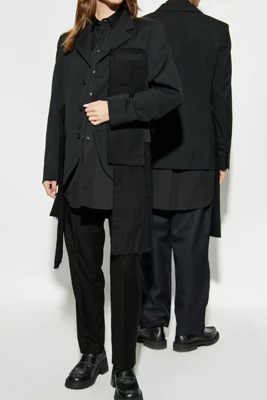 Comme des Garçons Black CZARNY Bawełniana koszula