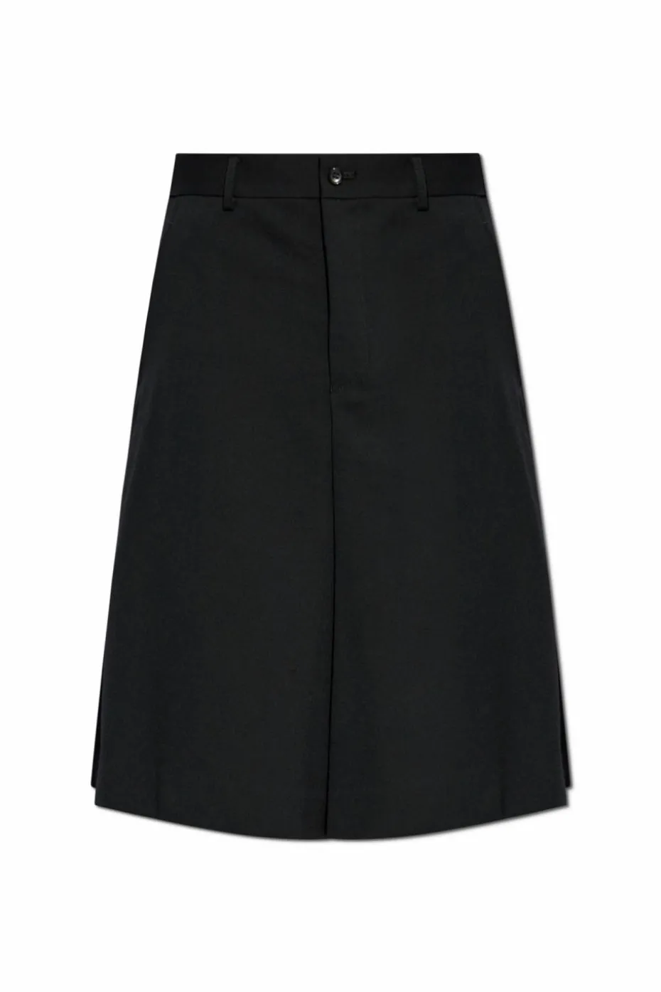 Comme des Garçons Black CZARNY Wełniane szorty