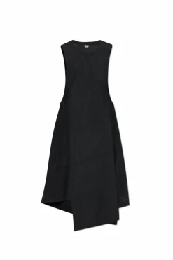 Comme des Garçons Black CZARNY Wełniana sukienka