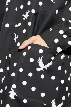 Comme des Garçons Black CZARNY Bawełniana koszula