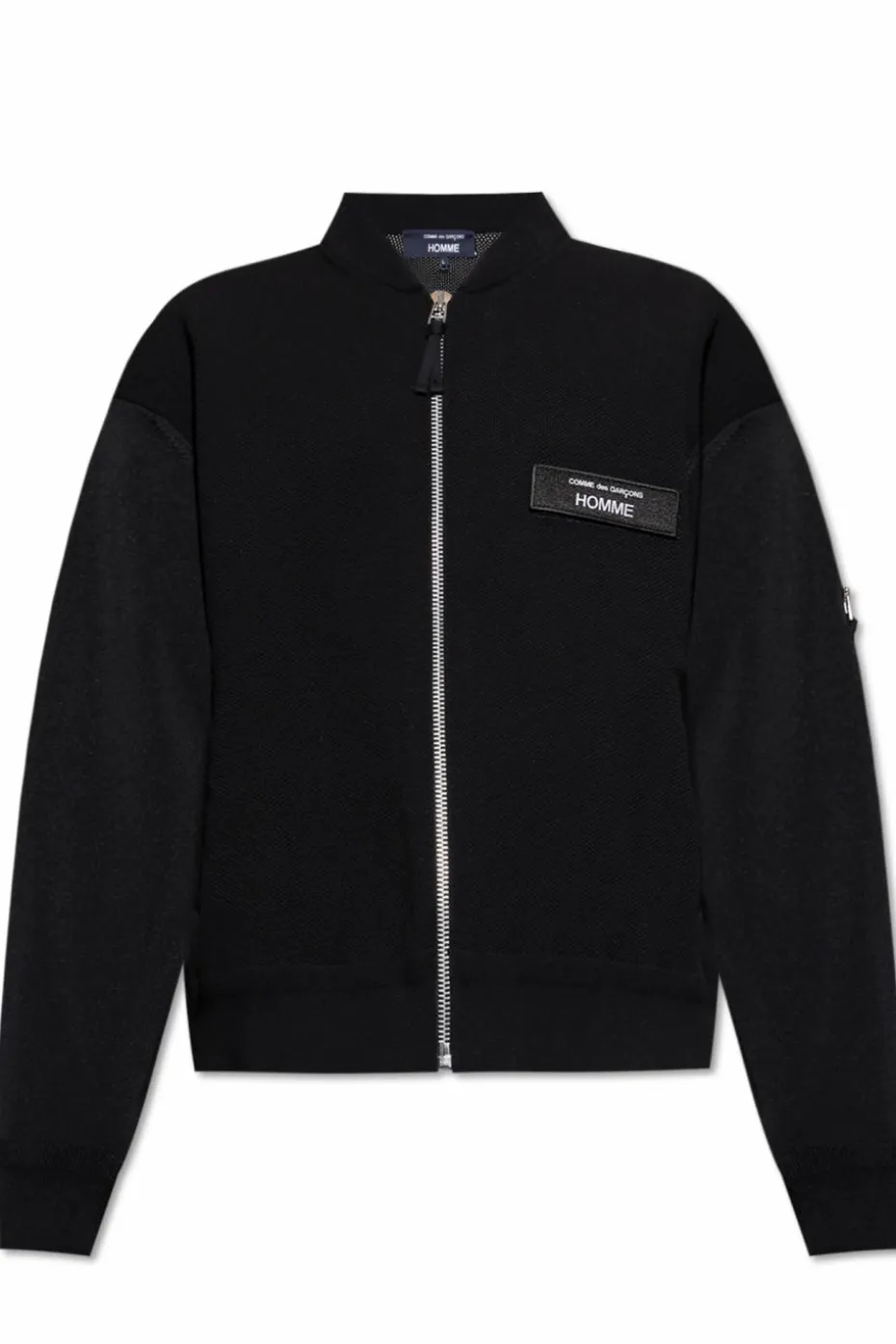 Comme des Garçons Homme Plus CZARNY Bluza z logo