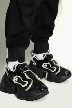 Comme des Garçons Noir Kei Ninomiya CZARNY Noir Kei Ninomiya X Reebok