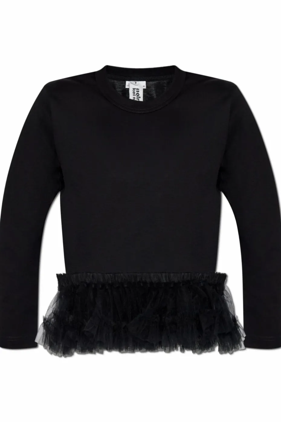 Comme des Garçons Noir Kei Ninomiya CZARNY Bawełniany top