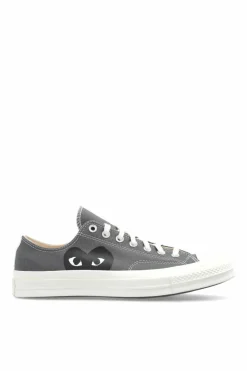 Comme des Garçons Play SZARY Comme des Garcons Play X CONVERSE