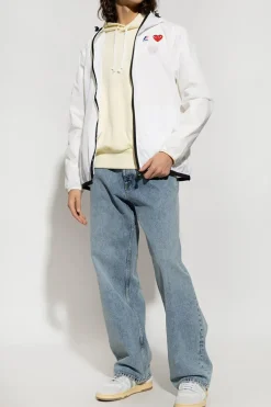 Comme des Garçons Play ŻÓŁTY Bluza z logo