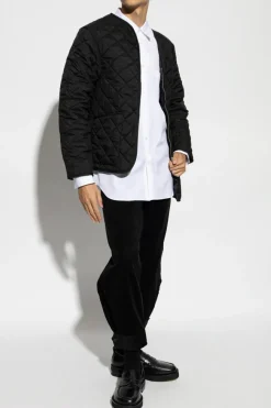 Comme des Garçons Shirt BIAŁY Koszula z kieszenią