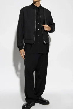 Comme des Garçons Shirt CZARNY Koszula z kieszenią