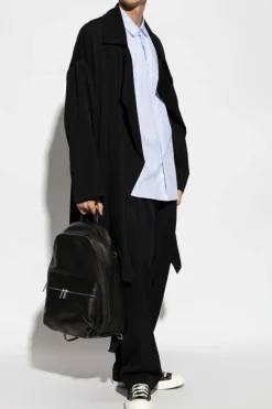Comme des Garçons Shirt NIEBIESKI Koszula ze wzorem w pasy