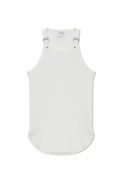 Courrèges BIAŁY Top z logo