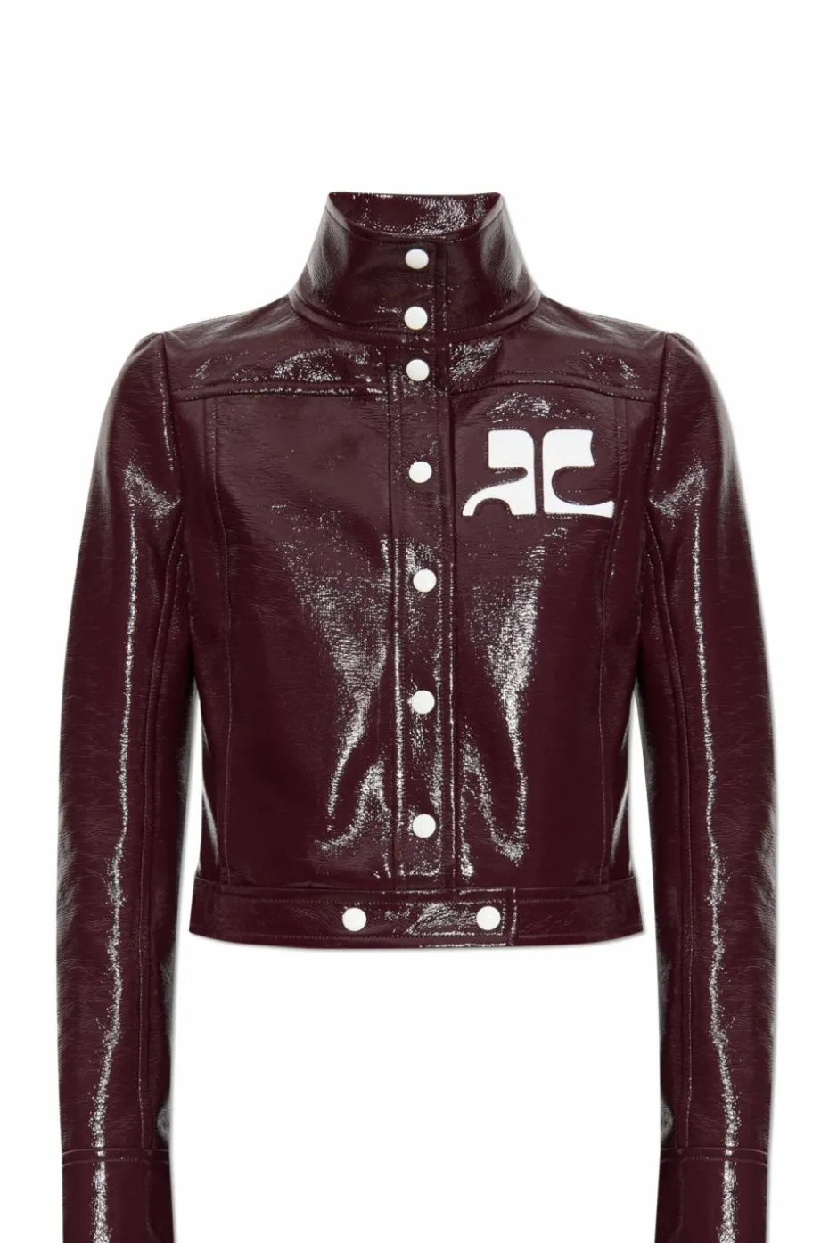 Courrèges BORDO Kurtka z logo