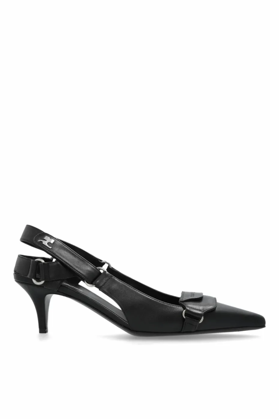 Courrèges CZARNY Buty na obcasie