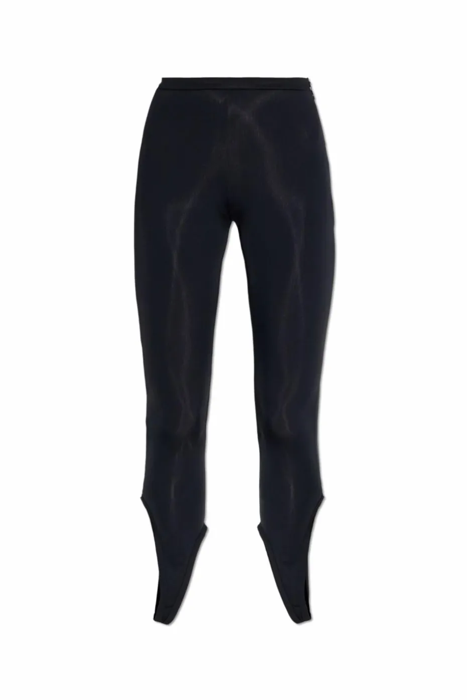 Courrèges CZARNY Legginsy z logo