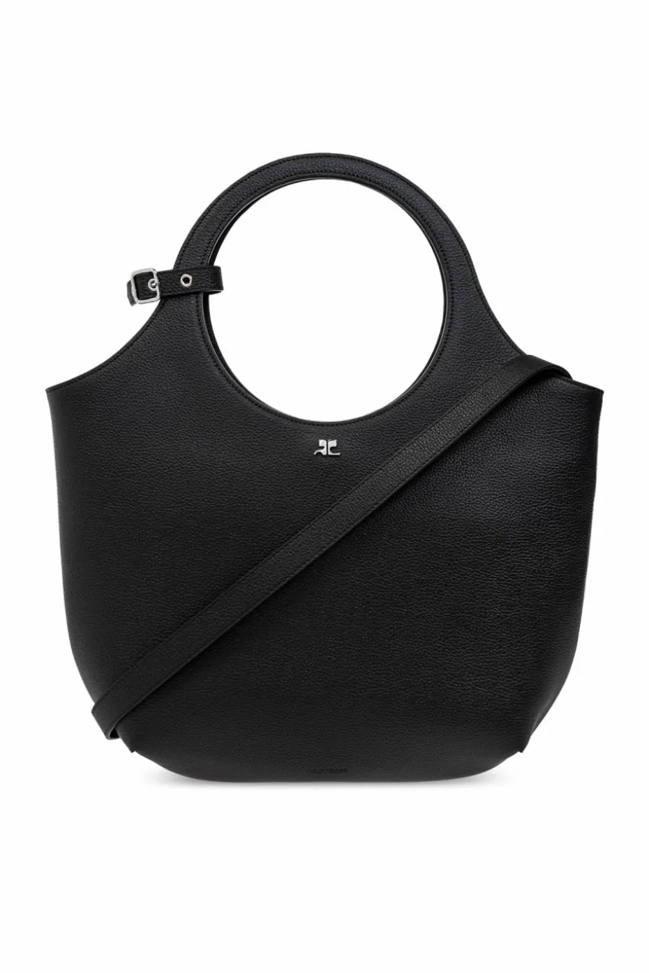 Courrèges CZARNY Torba na ramię `Medium Holy`
