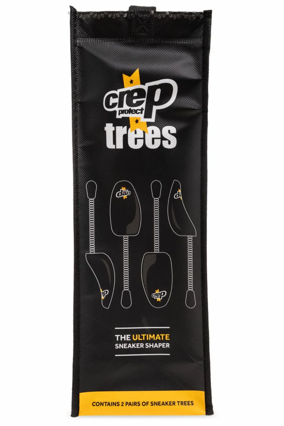 Crep Protect CZARNY Dwie pary prawideł do butów