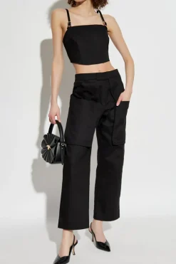 Cult Gaia CZARNY Spodnie `Topanga`