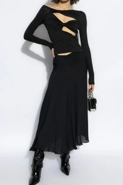 Cult Gaia CZARNY Top ‘Rosia’