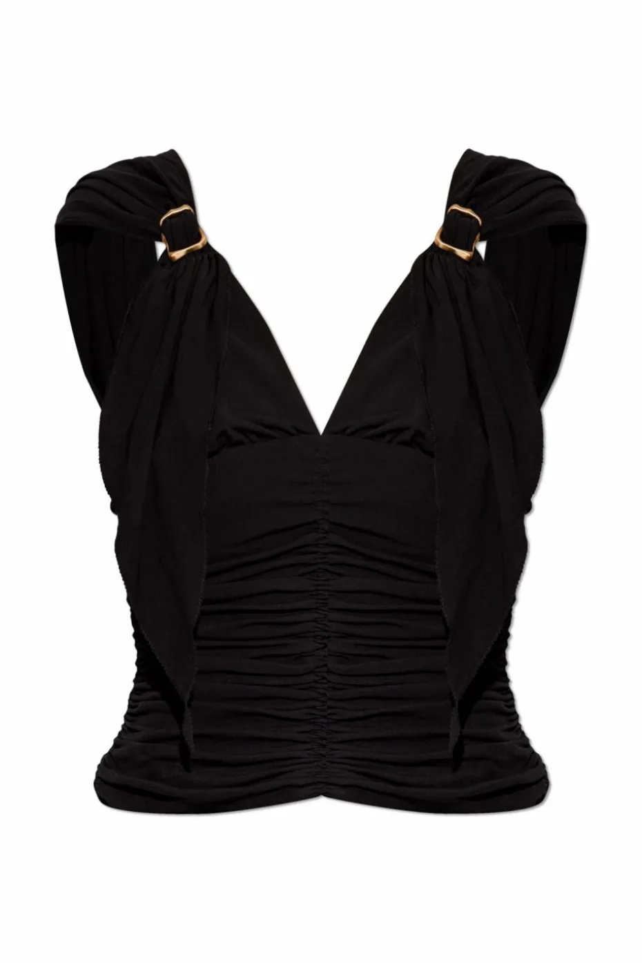 Cult Gaia CZARNY Top `Talisa`
