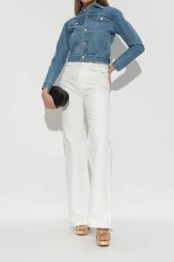 Cult Gaia NIEBIESKI Jeansowa kurtka `Jamil`