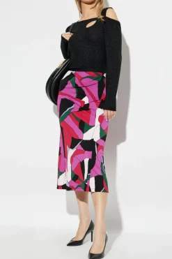 Diane Von Furstenberg CZARNY Top `Randall`