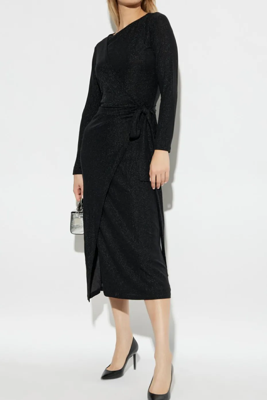 Diane Von Furstenberg CZARNY Sukienka `Simona`