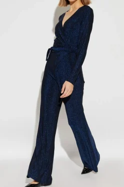 Diane Von Furstenberg GRANATOWY Kombinezon `Cosima`