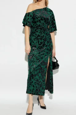 Diane Von Furstenberg ZIELONY Sukienka `Eleora`