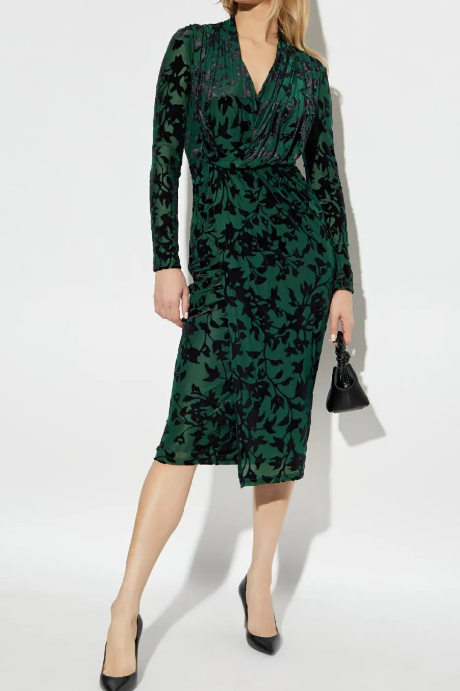 Diane Von Furstenberg ZIELONY Sukienka `Tamra`