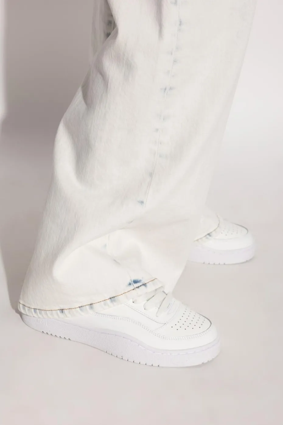 Diesel BIAŁY Bity sportowe `S-TRACKER-D LOW