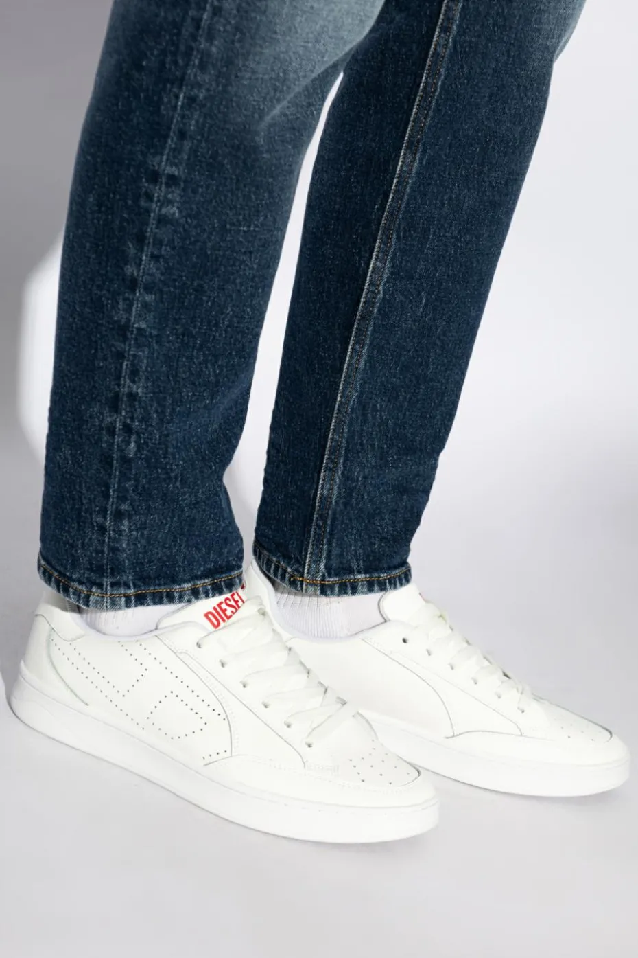 Diesel BIAŁY Buty sportowe `S-DAKOTA LOW`