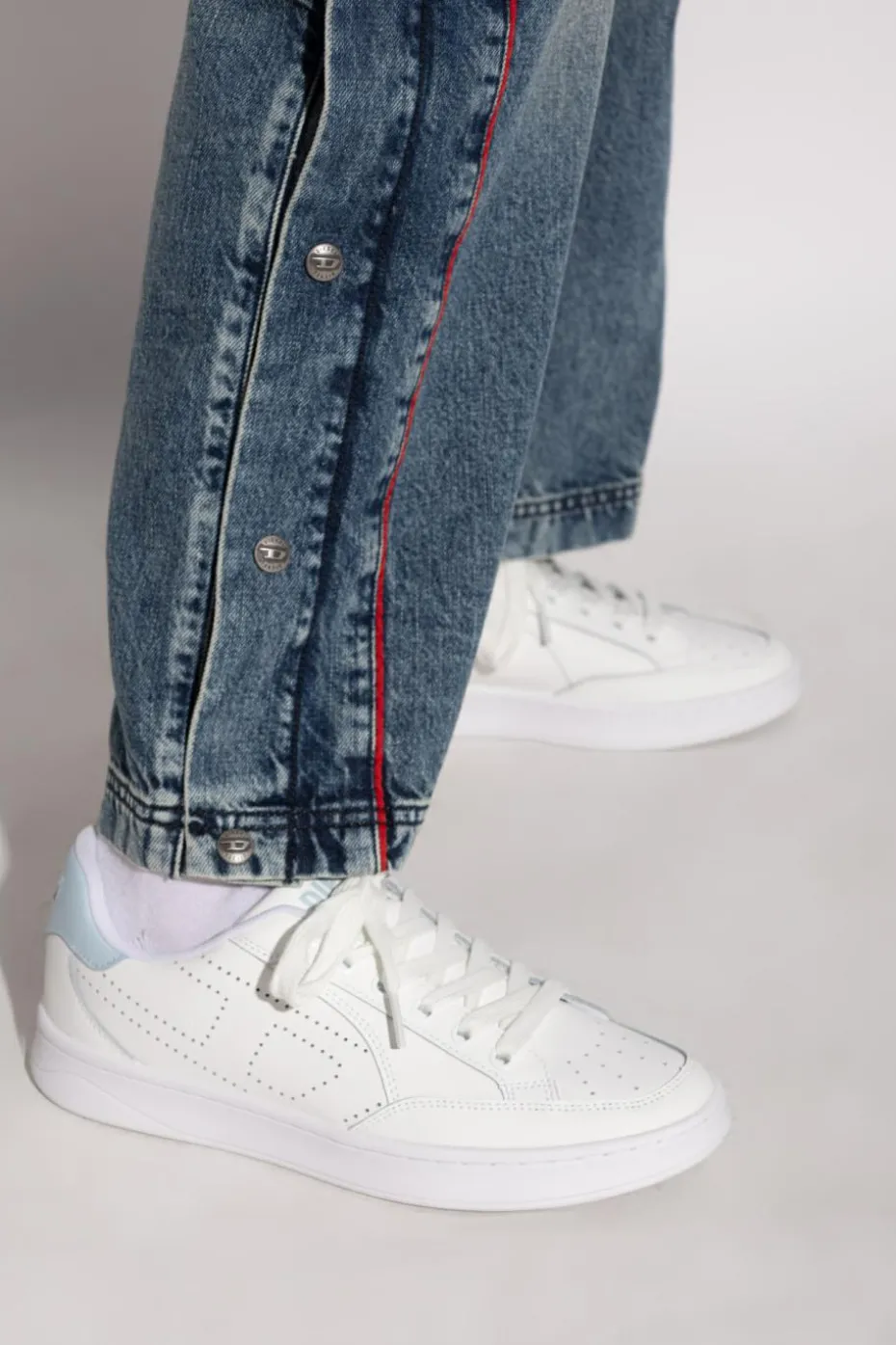 Diesel BIAŁY Buty sportowe `S-DAKOTA LOW`