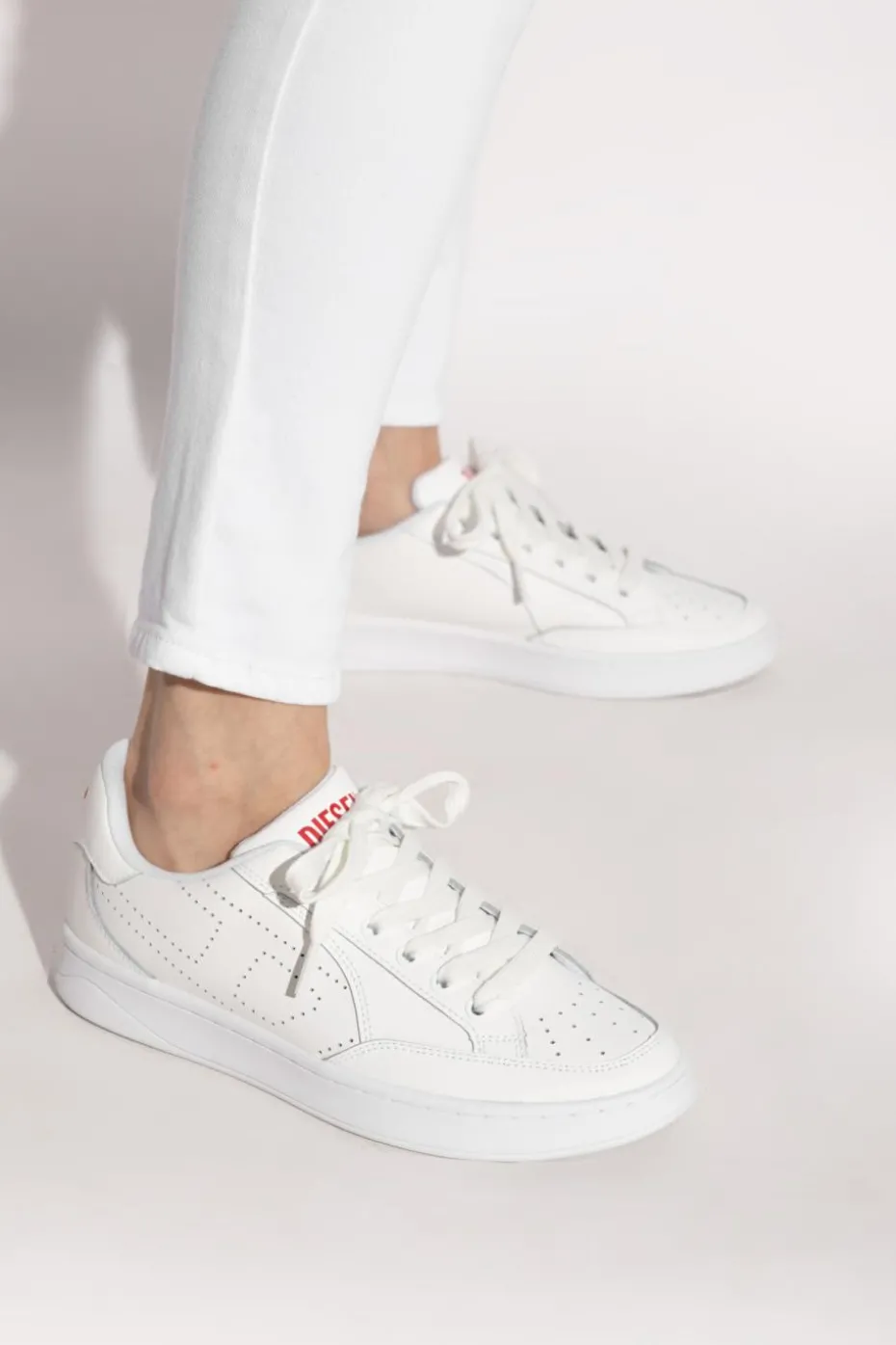 Diesel BIAŁY Buty sportowe `S-DAKOTA LOW`