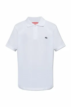 Diesel BIAŁY Polo `T-REJUST-DOVAL-PJ`