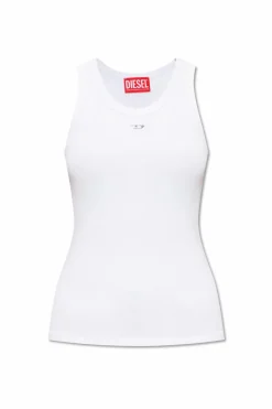 Diesel BIAŁY Top `T-ANKY-DSILVER`