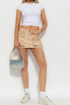 Diesel BIAŁY Top `T-BUNNY-TAIL`