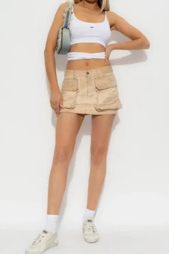 Diesel BIAŁY Top `T-LEYA-TAIL`
