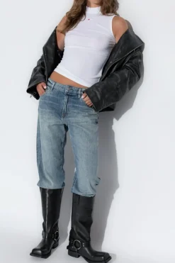 Diesel BIAŁY Top `T-MOKKY-SL-MICRODIV`