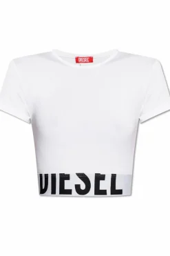 Diesel BIAŁY Top z logo