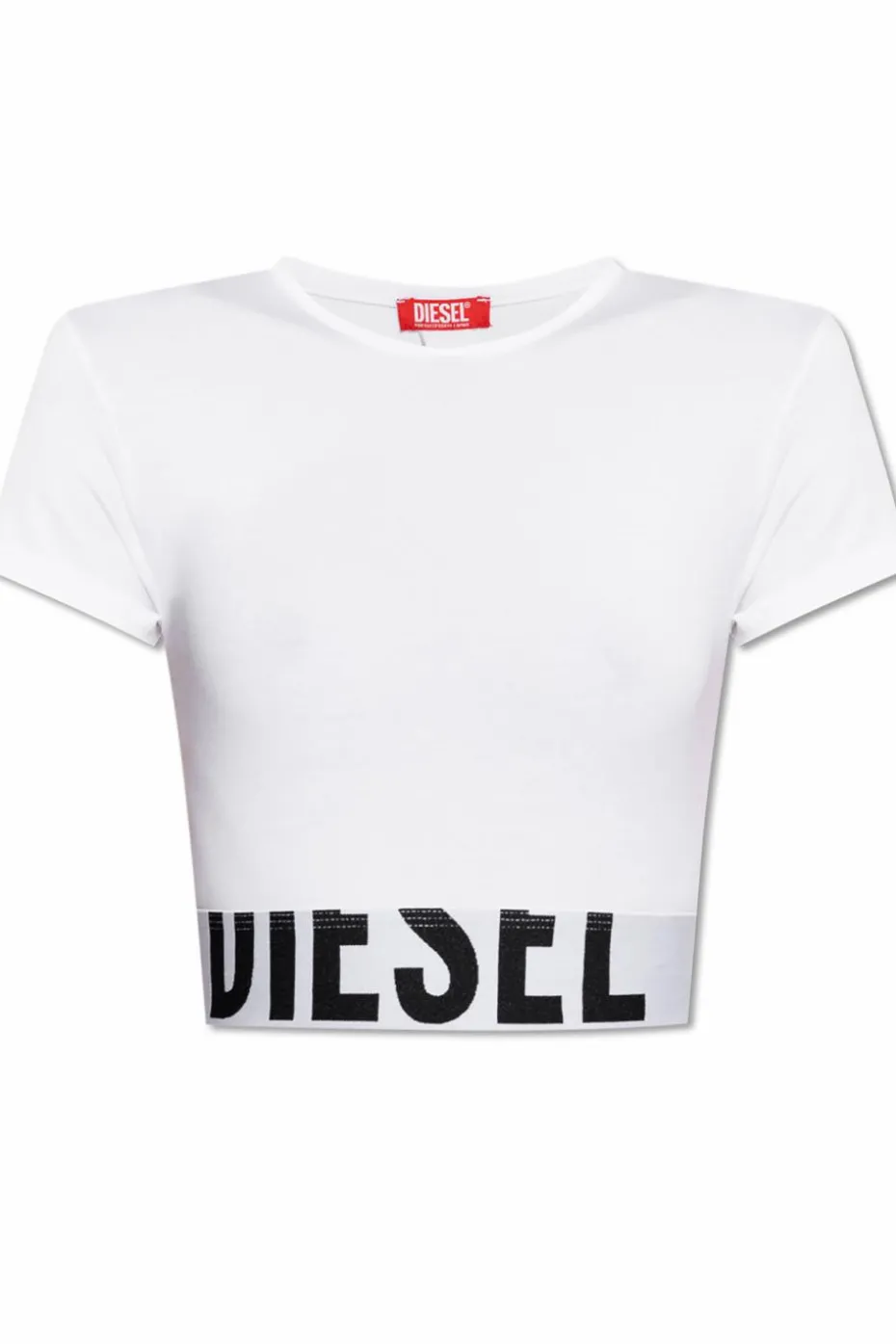 Diesel BIAŁY Top z logo