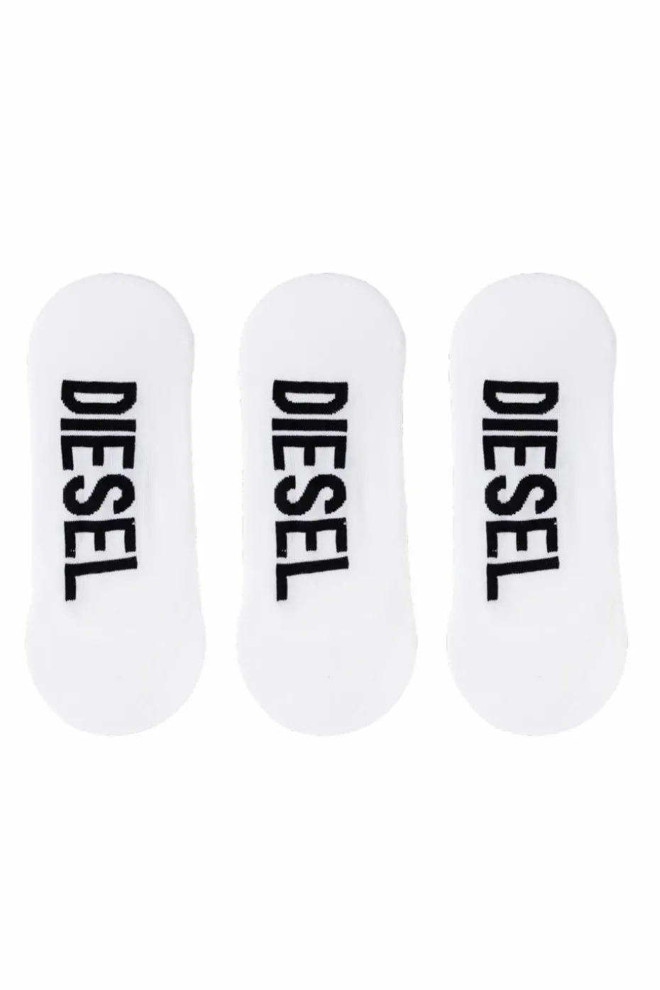 Diesel BIAŁY Trójpak skarpet `SKM-HIDEPAT-THREEPACK`