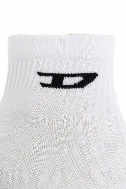 Diesel BIAŁY Trójpak skarpet `SKM-D-ANKLE `