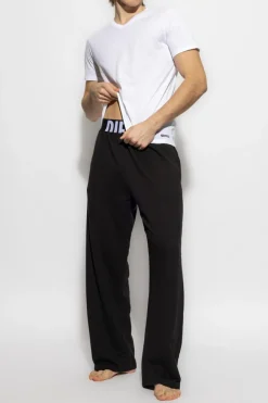 Diesel BIAŁY Trójpak t-shirtów `MICHAEL-D-BOX-3PACK`